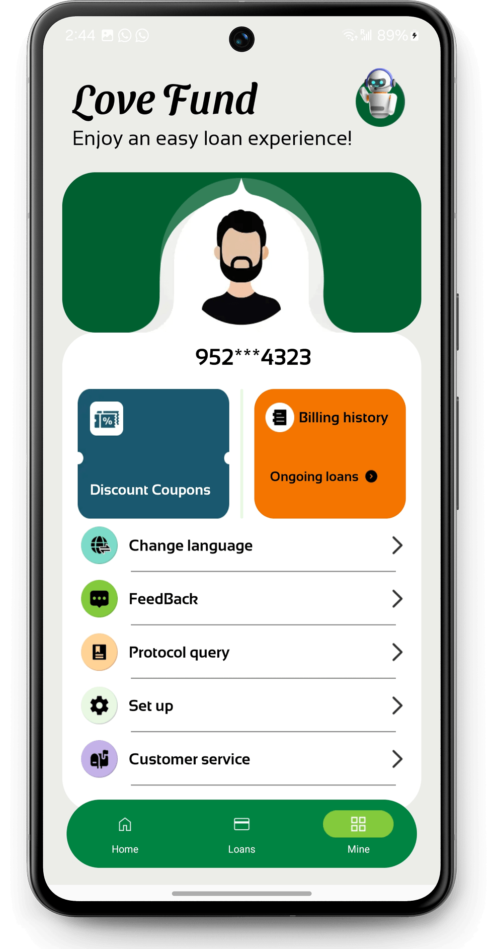 LoveFund App Screenshot 3